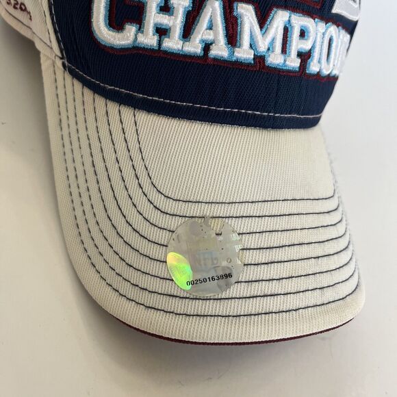 New York Giants Superbowl 42 Championship Adjustable Hat Cap NE Patriots 2008 - Picture 5 of 12